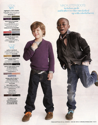 Illustration for article titled J.Crew's Ovary-Busting Child Models Should Come With A Warning